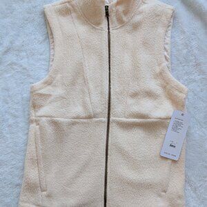 RHONE Aloft Fleece Cream Color Vest